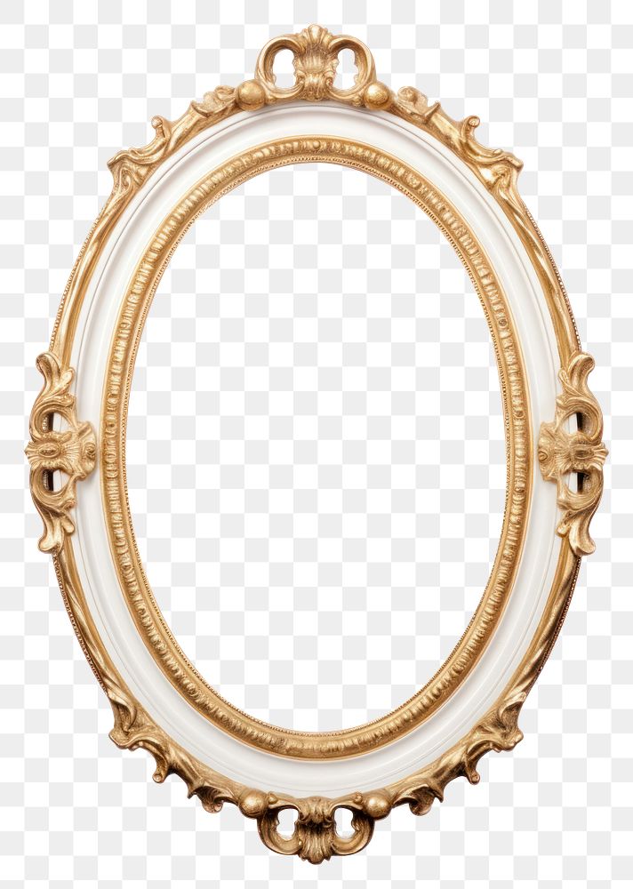 PNG  Jewelry mirror frame photo