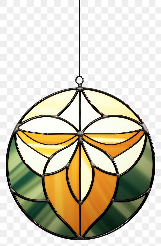 PNG  Glass Ornament chandelier shape lamp. AI generated Image by rawpixel.