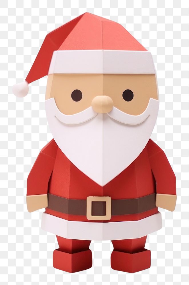 PNG  Santa claus toy anthropomorphic representation. AI generated Image by rawpixel.