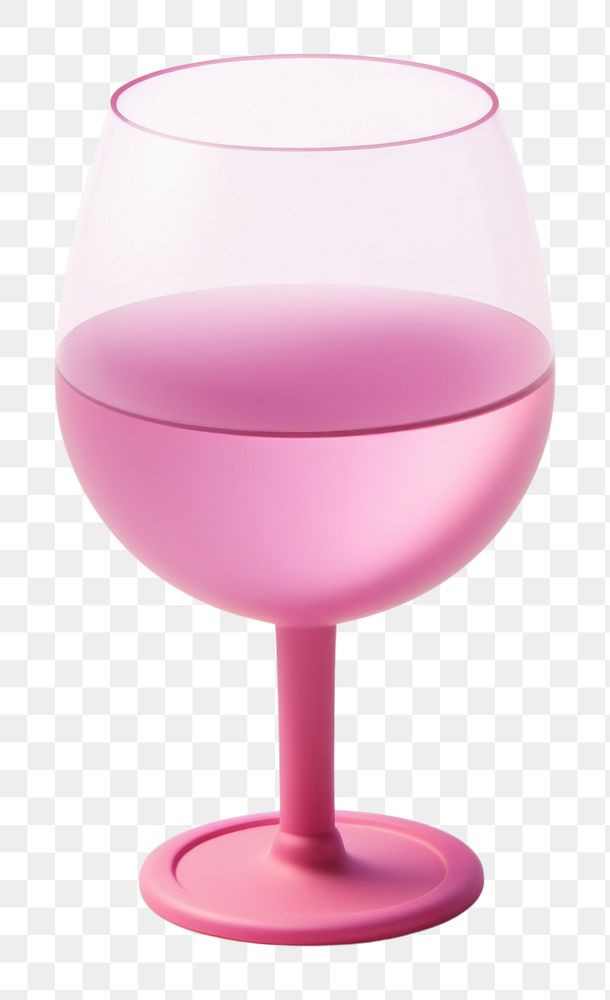 PNG A wine glass drink white background refreshment. AI generated Image by rawpixel.