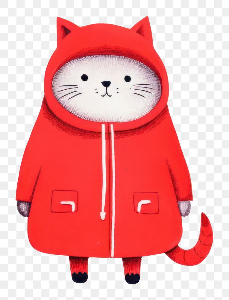 PNG Cat wear santa costume cute anthropomorphic representation. AI generated Image by rawpixel.