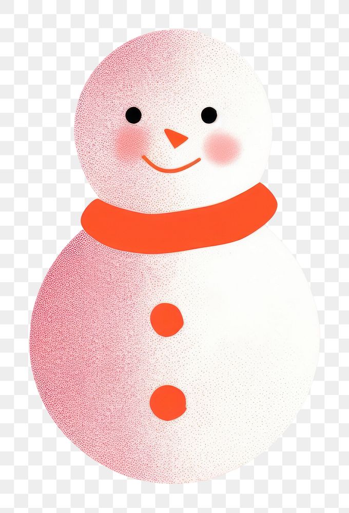 PNG Snowman winter white anthropomorphic. AI generated Image by rawpixel.