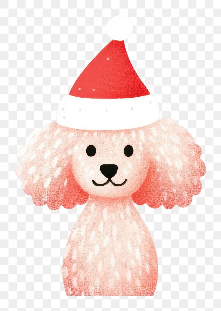 PNG Poodle cute hat representation. AI generated Image by rawpixel.