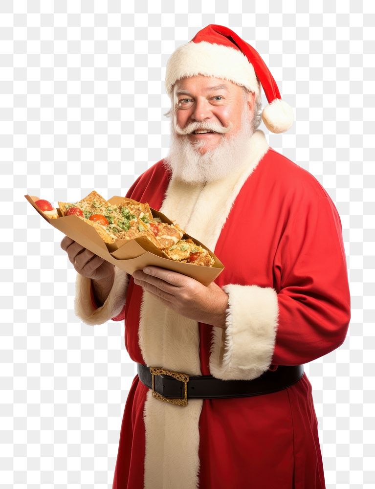 PNG  Christmas pizza adult food. AI generated Image by rawpixel.