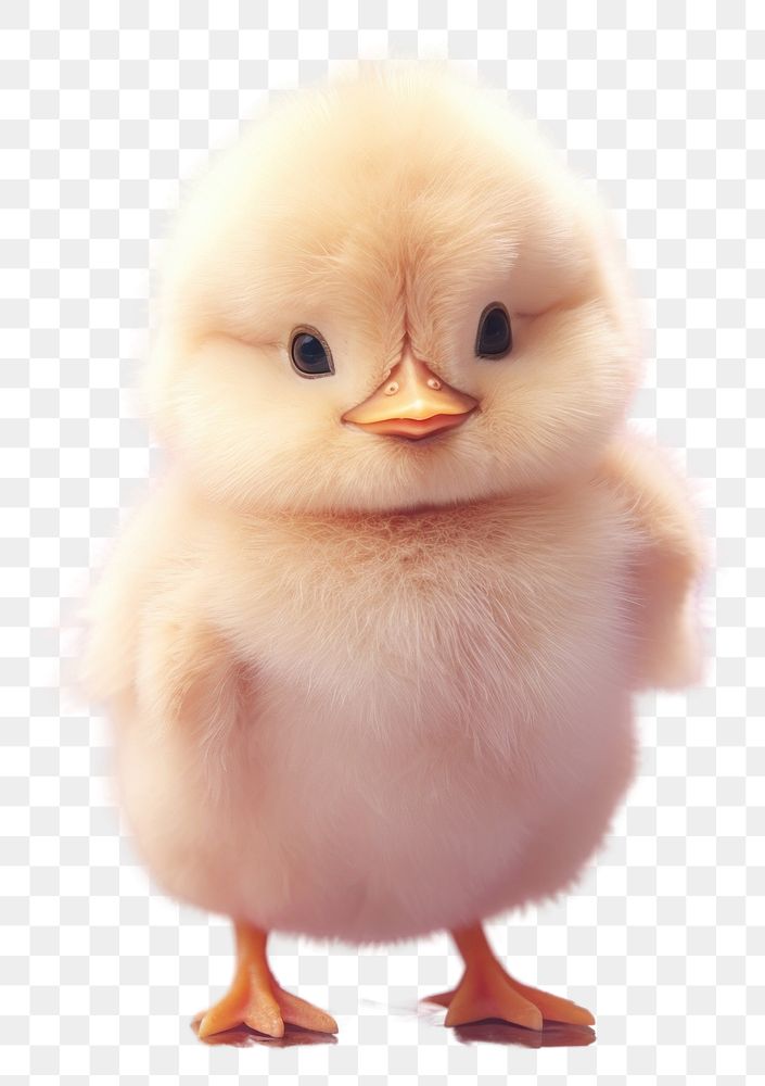 PNG Cute baby chick animal poultry bird. AI generated Image by rawpixel.