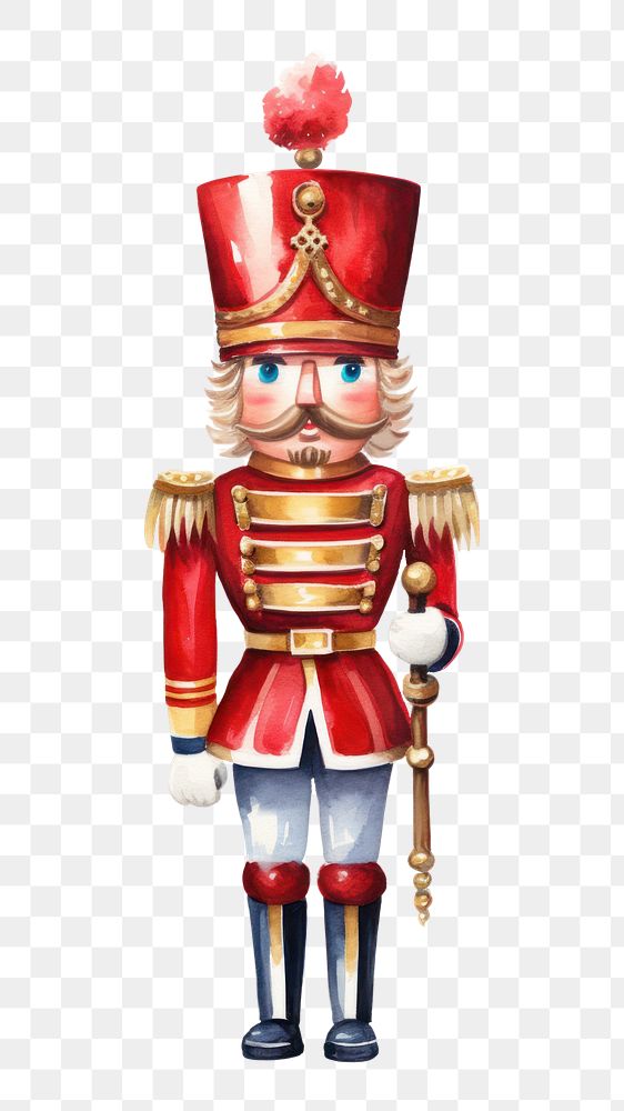 PNG Nutcracker costume white background representation. AI generated Image by rawpixel.