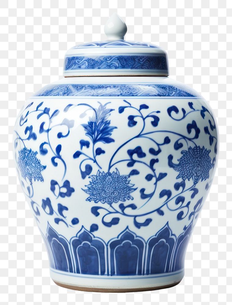 PNG  Chinese jar porcelain pottery art. AI generated Image by rawpixel.