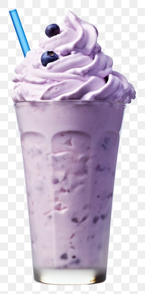 PNG  Milkshake cream smoothie dessert AI generated Image by rawpixel