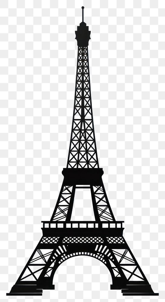 PNG  Eiffel Tower tower architecture building. AI generated Image by rawpixel.