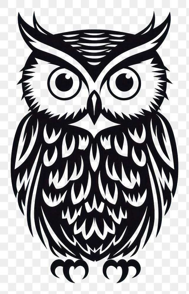 PNG Night owl drawing animal Free PNG rawpixel
