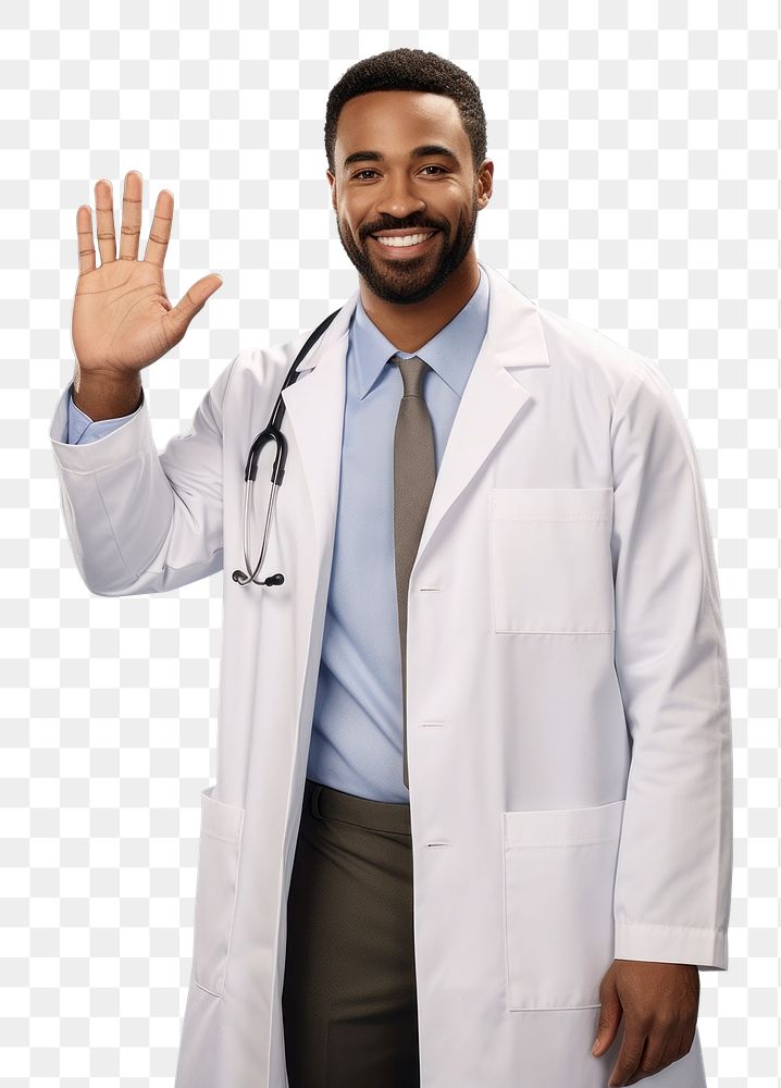 PNG African american male doctor | Free PNG - rawpixel