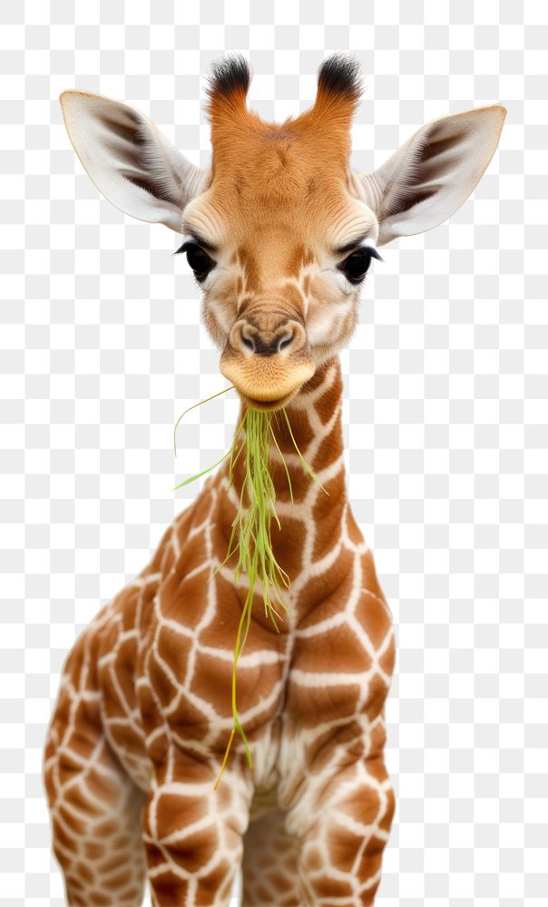 PNG Wildlife giraffe animal mammal. AI generated Image by rawpixel.