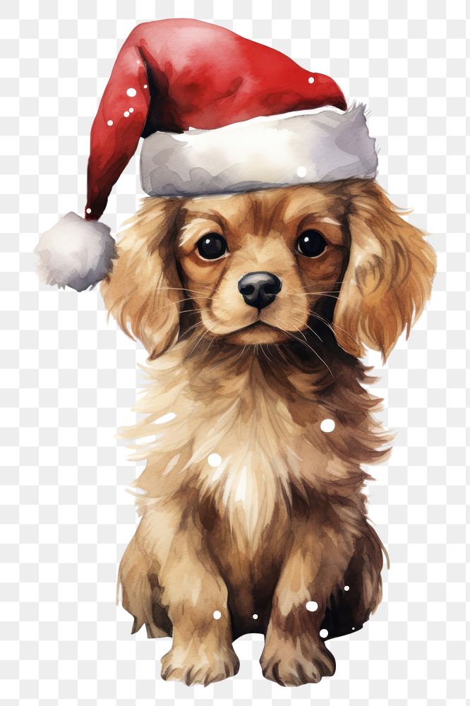 PNG Christmas dog phone wallpaper mammal animal puppy. AI generated Image by rawpixel.