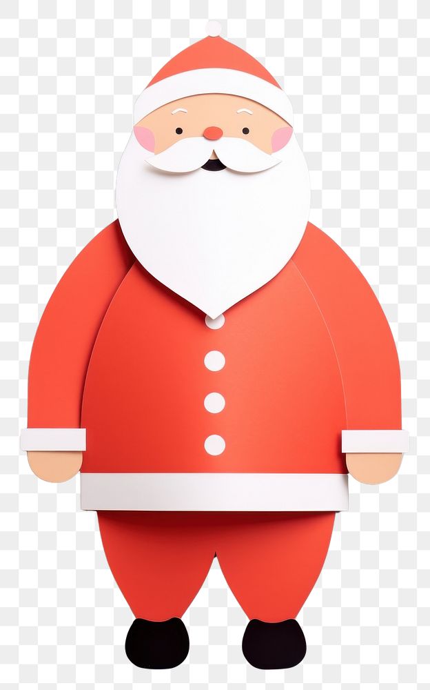 PNG  A chubby Santa clause snowman anthropomorphic representation. AI generated Image by rawpixel.