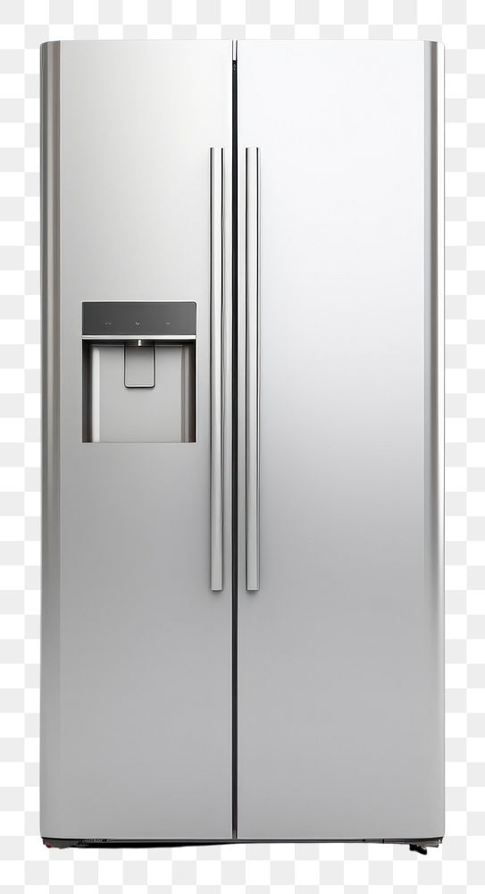 PNG  Three Door Refrigerator refrigerator appliance white background. AI generated Image by rawpixel.