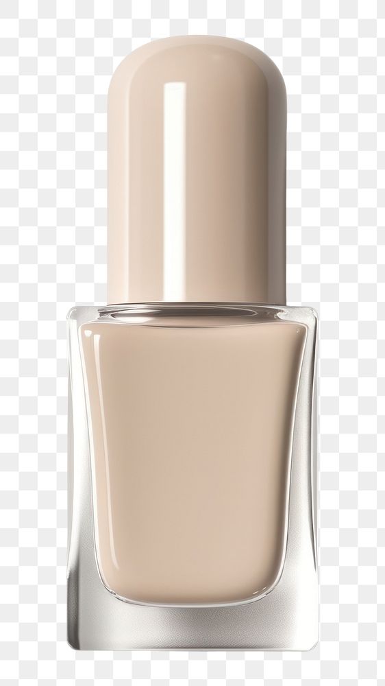 PNG Nail polish cosmetics nail white background. AI generated Image by rawpixel.