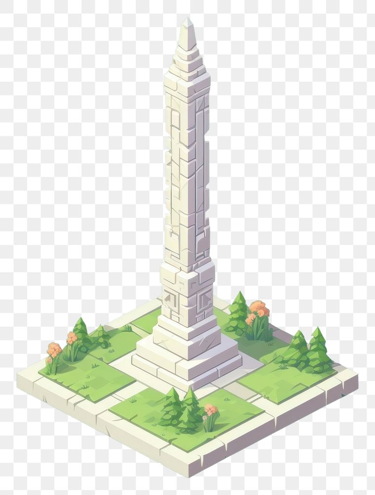PNG Simple white obelisk architecture monument outdoors. AI generated Image by rawpixel.