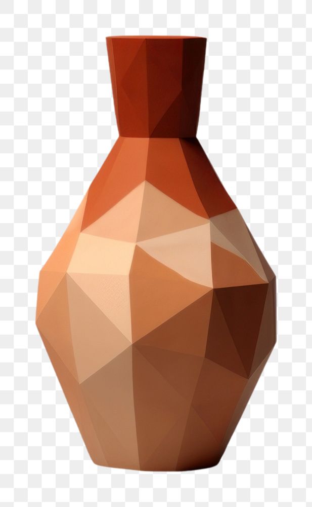 PNG Pottery vase earthenware container. AI generated Image by rawpixel.