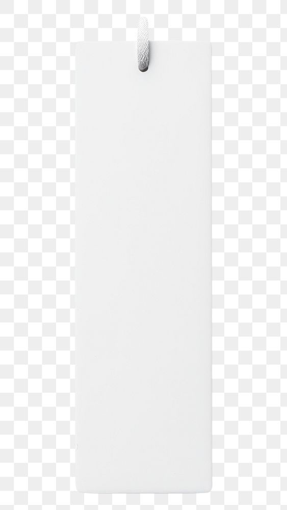 PNG  A bookmark white white background thermometer. AI generated Image by rawpixel.