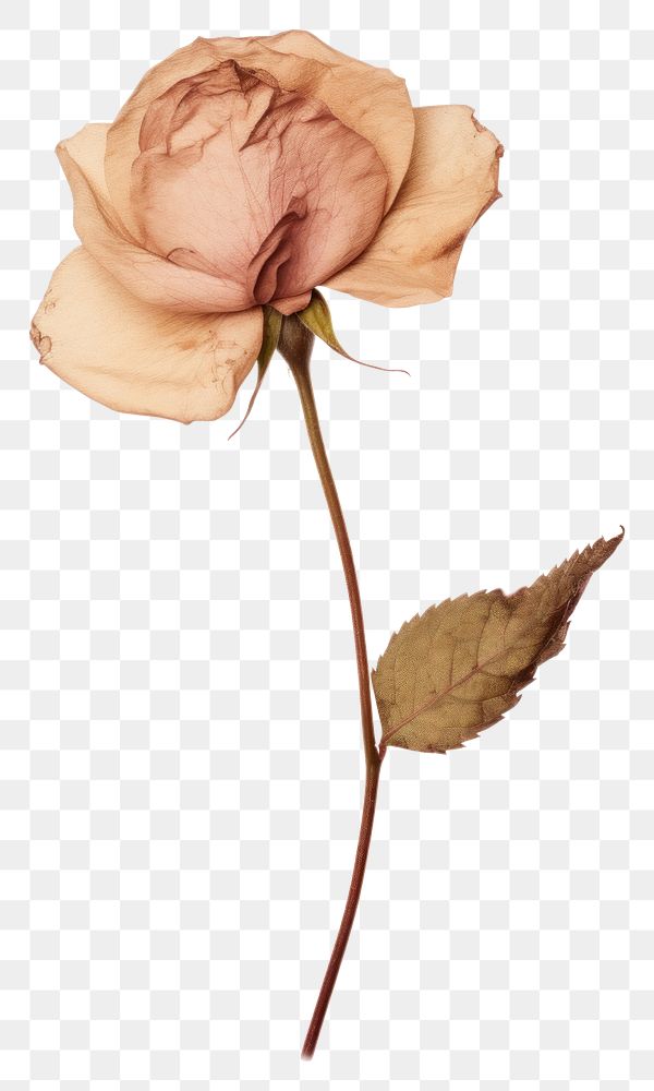 PNG Rosa campanulata Pressed flower petal plant rose