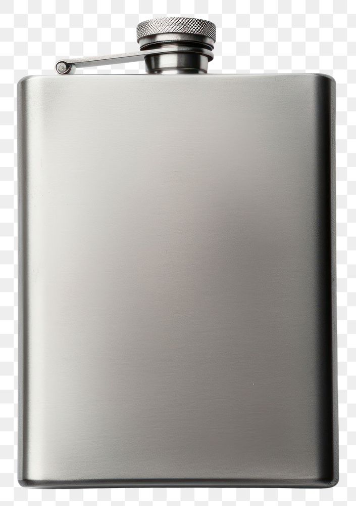 PNG  A steel flask bottle white background cosmetics. AI generated Image by rawpixel.