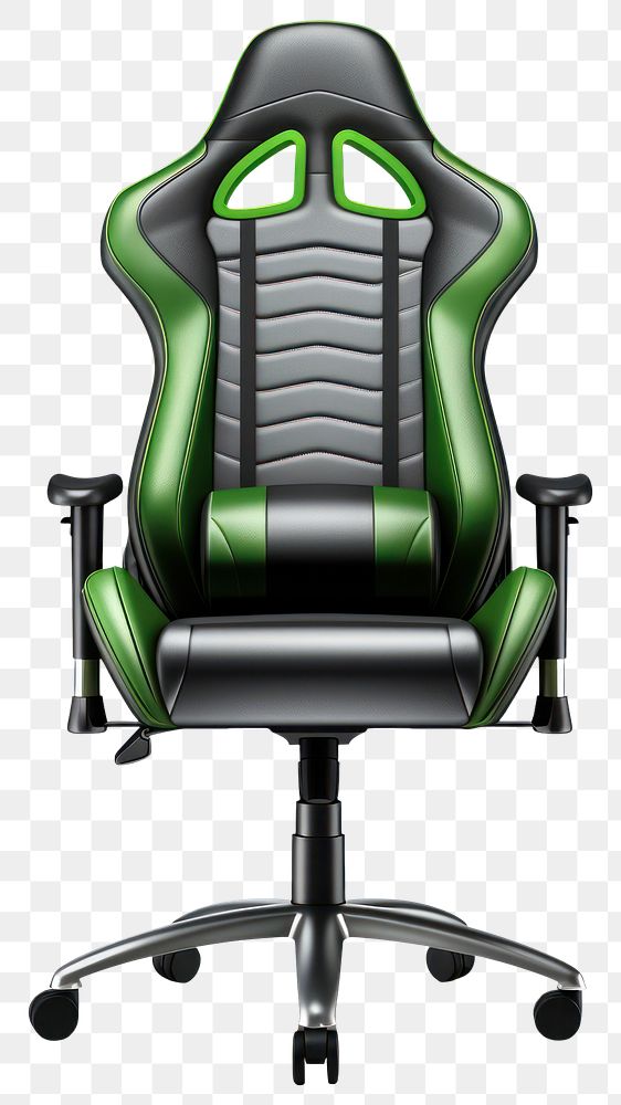 PNG Gaming chair furniture white background technology. AI generated Image by rawpixel.