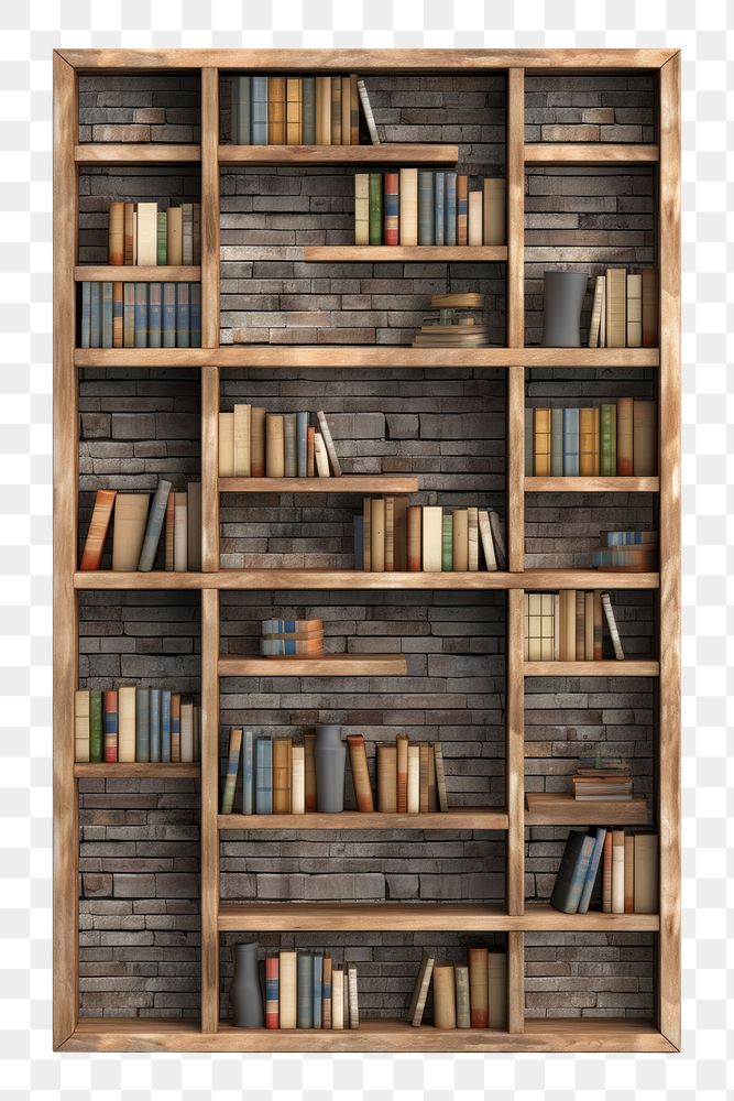 PNG Furniture bookcase backgrounds bookshelf. Premium PNG rawpixel