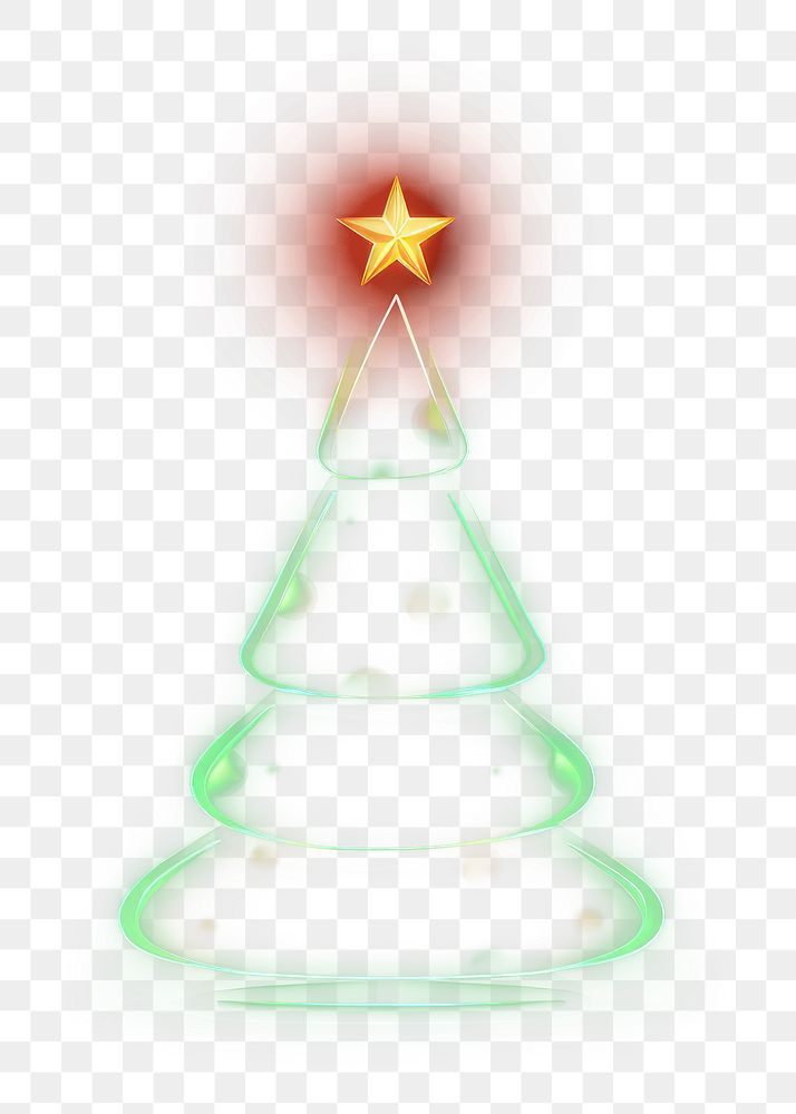 PNG Christmas tree light night neon. AI generated Image by rawpixel.