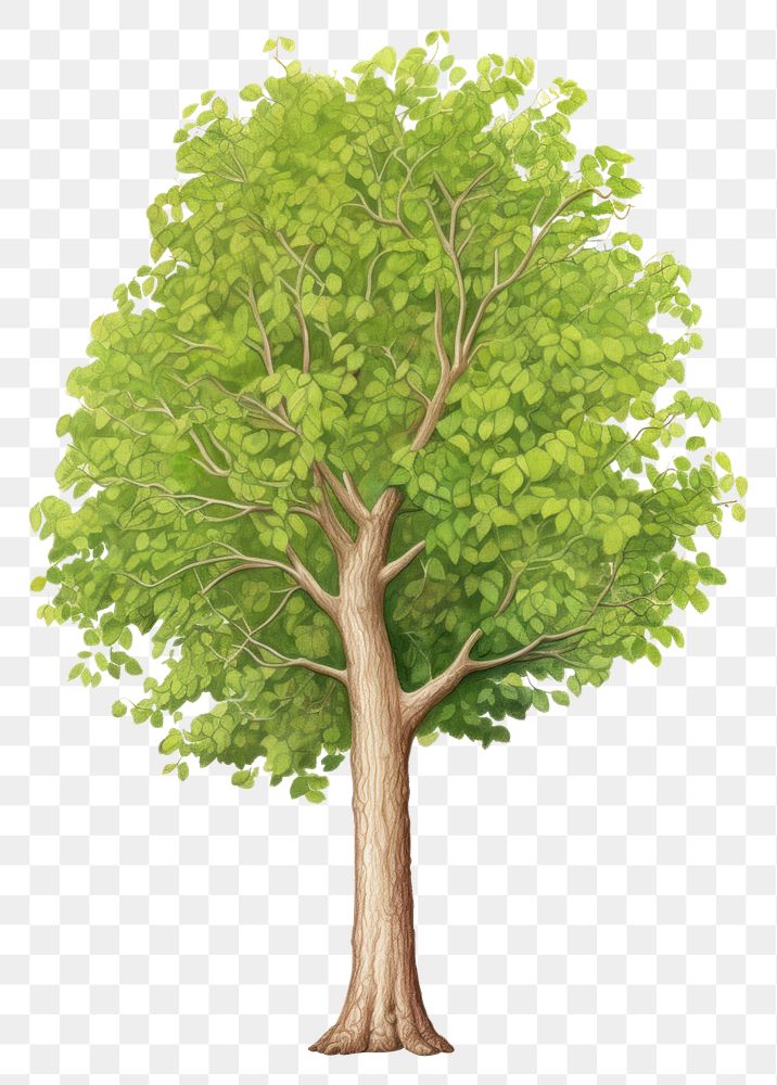 PNG sycamore tree, plant element, transparent background