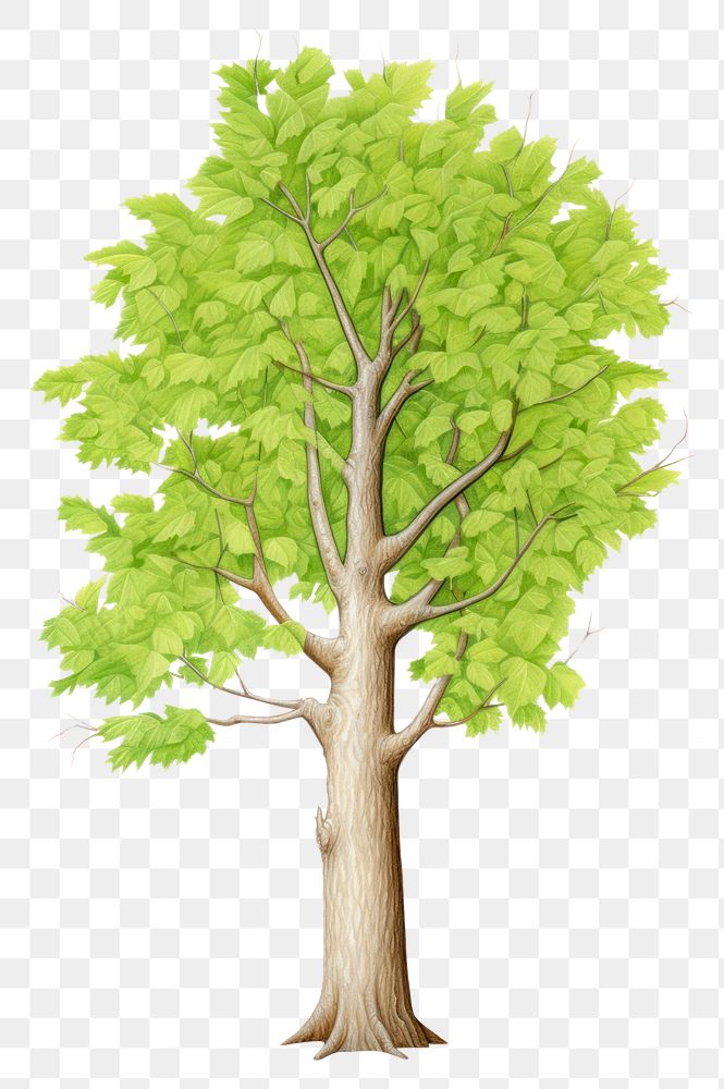 PNG sycamore tree, plant element, transparent background
