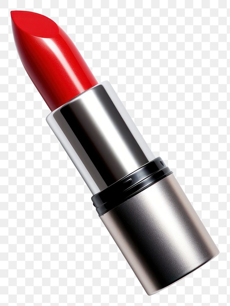 PNG  Red Lipstick lipstick cosmetics red. AI generated Image by rawpixel.