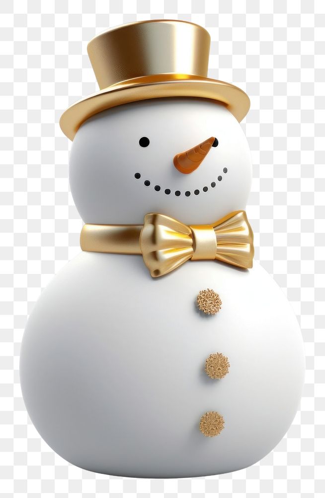 PNG  Snowman winter white anthropomorphic. AI generated Image by rawpixel.