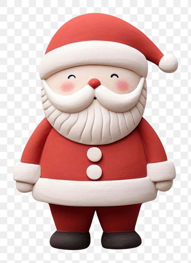 PNG Santa Claus toy anthropomorphic representation. AI generated Image by rawpixel.