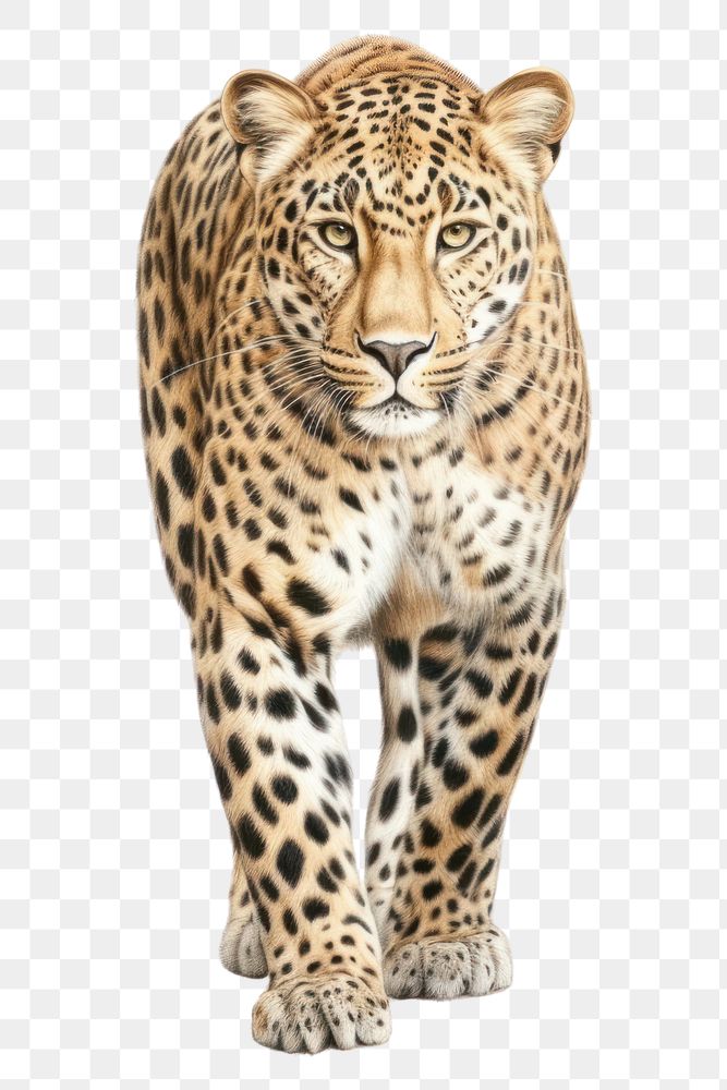 PNG  Leopard wildlife cheetah animal