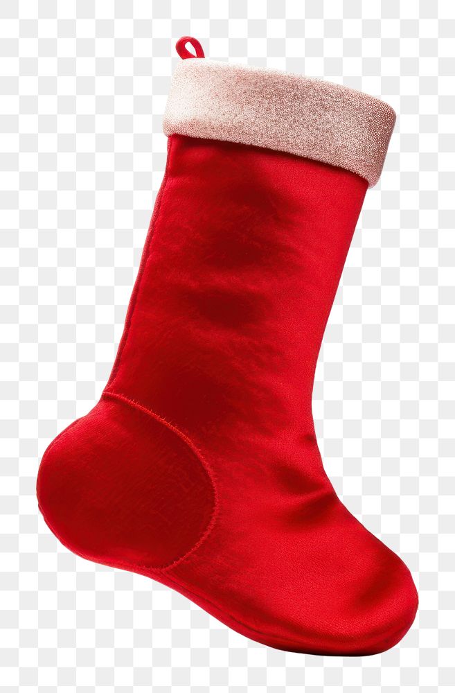 PNG Christmas stocking sock gift. AI generated Image by rawpixel.