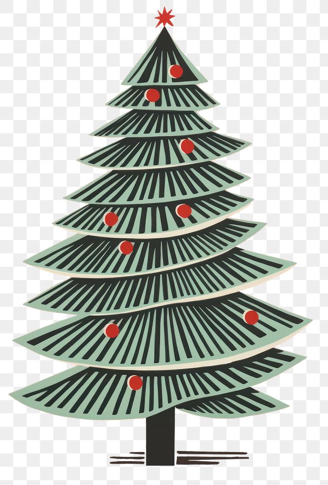 PNG  A Christmas tree christmas plant christmas tree