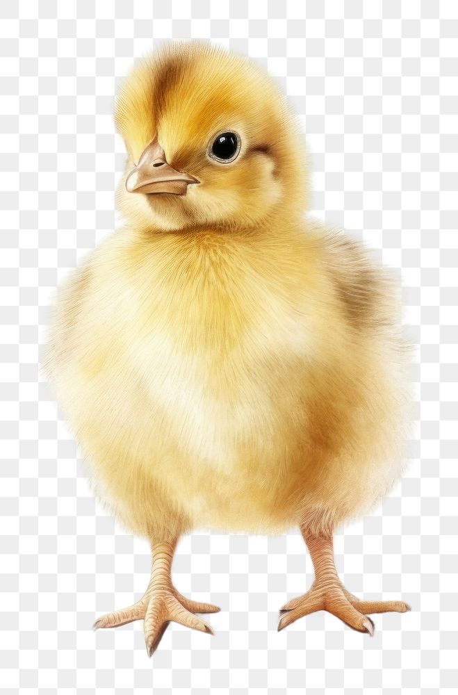 PNG  Baby chick poultry animal bird. AI generated Image by rawpixel.