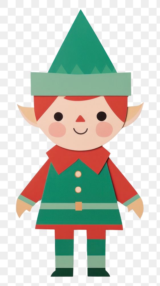 PNG Christmas Elf christmas craft toy. AI generated Image by rawpixel.