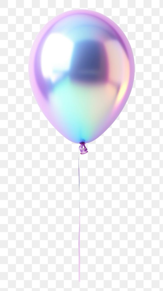 PNG  Balloon white background celebration anniversary