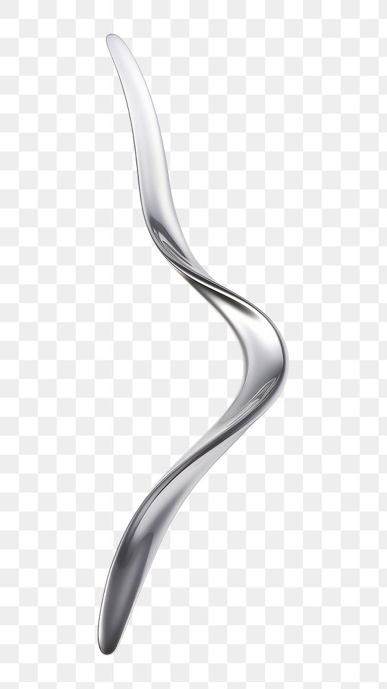 PNG Wavy tube shape white background simplicity weaponry