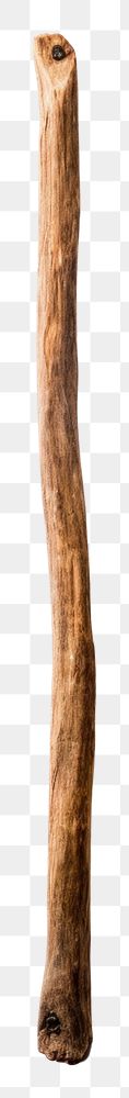 PNG  Old wooden stick white background simplicity driftwood. AI generated Image by rawpixel.