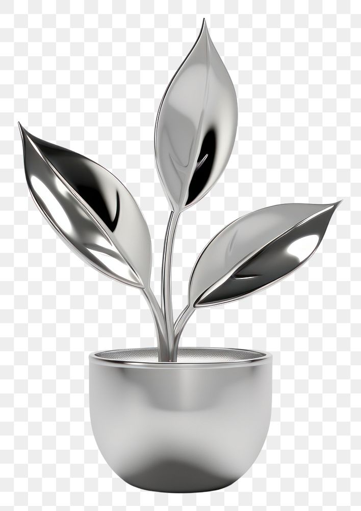 PNG  Plant vase leaf houseplant. AI generated Image by rawpixel.