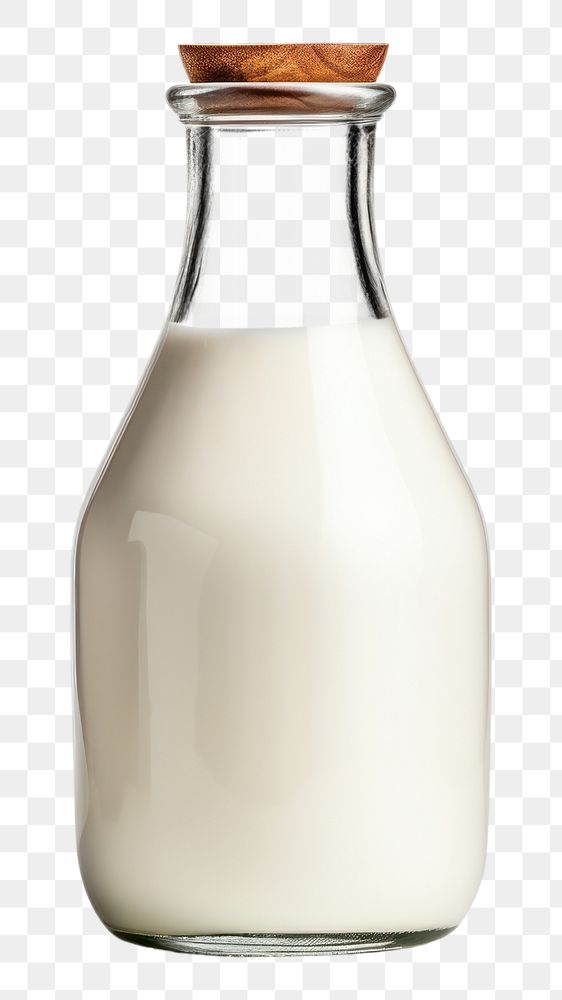 PNG Milk jar glass drink dairy. AI generated Image by rawpixel.
