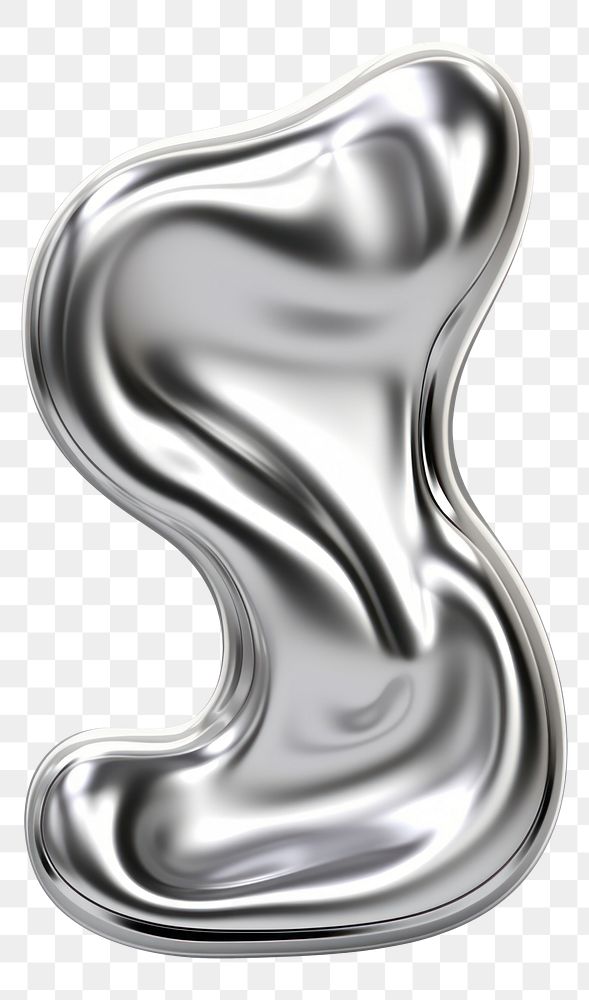 PNG Solid-fluid liquid shape white background aluminium abstract