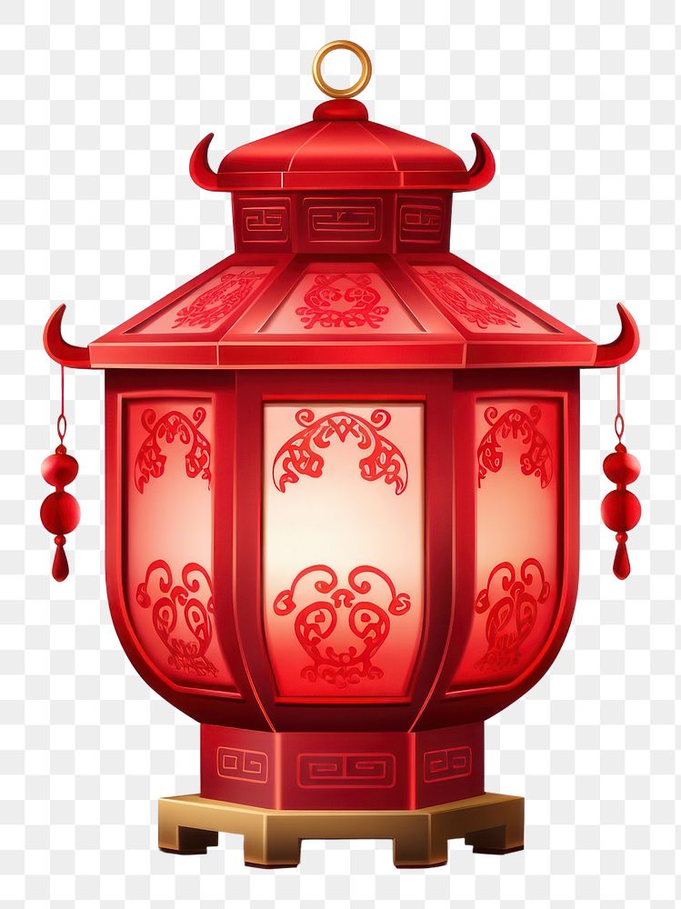 PNG Red lantern lamp architecture illuminated. AI generated Image by rawpixel.