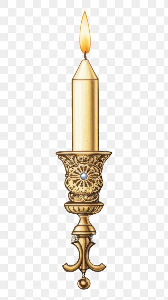 PNG  Hanukkah gelt hanukkah candle dagger. AI generated Image by rawpixel.
