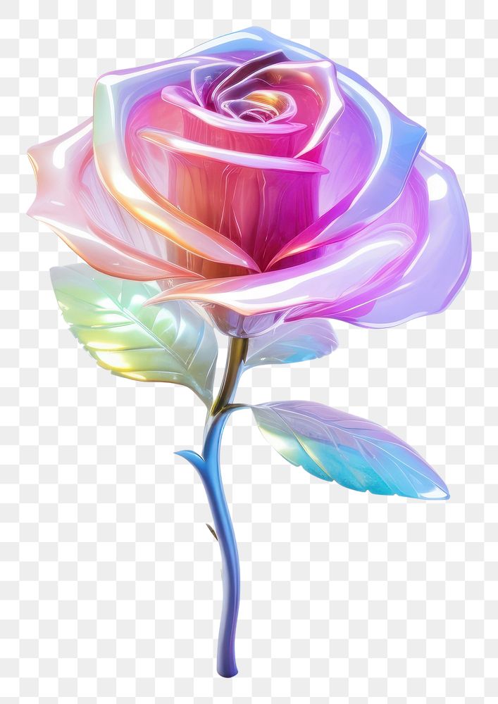 PNG  Bloom rosebud flower petal plant. AI generated Image by rawpixel.