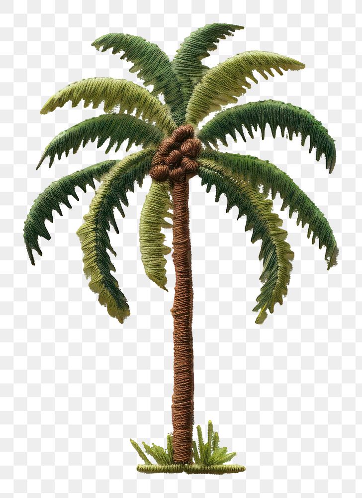 PNG Tree coconut plant arecaceae. AI generated Image by rawpixel.