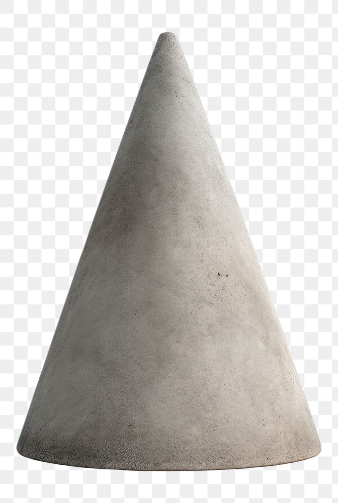 PNG Cone shape white background simplicity. AI generated Image by rawpixel.