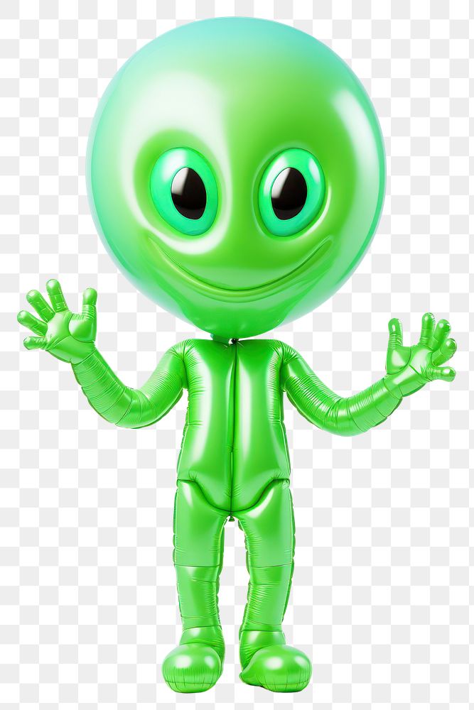 PNG Alien green white background representation. AI generated Image by rawpixel.